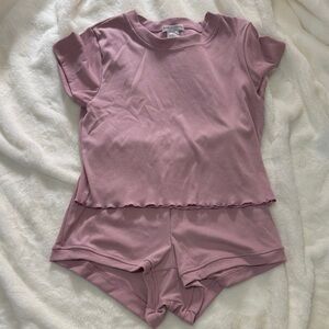 Soft Lavender Women's Pajama Set